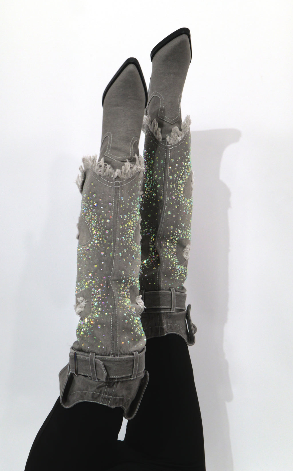 Les Iconique boots Denim