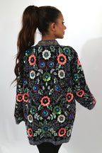 La veste Art couture florale