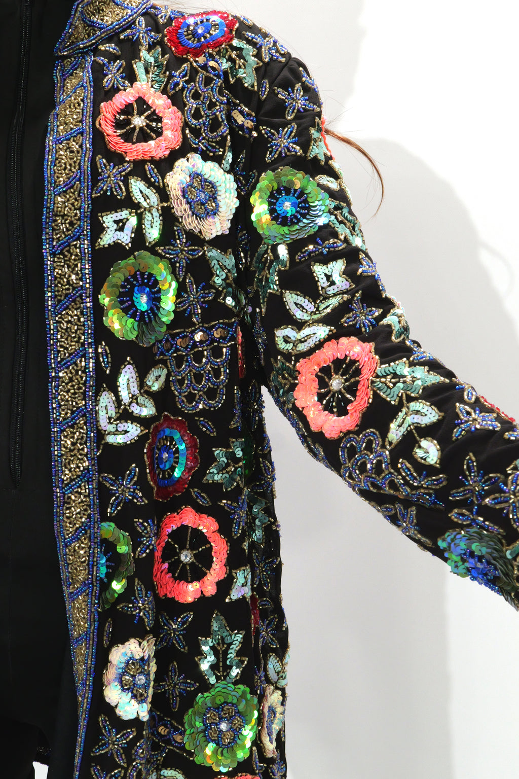 La veste Art couture florale