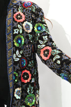 La veste Art couture florale