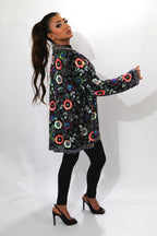 La veste Art couture florale